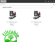 Tablet Screenshot of marktmax.net
